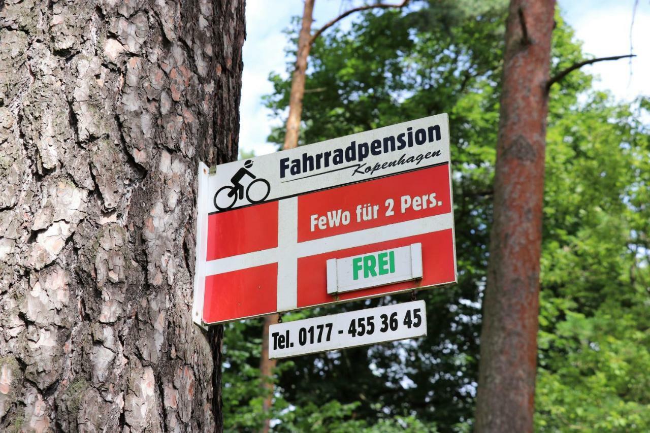 Fahrradpension am Weg nach Kopenhagen Fürstenberg-Havel Exterior foto